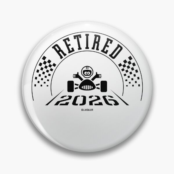 Item preview, Retired 2026 (Retiree / Retirement Entry / Black) designed and sold by MrFaulbaum.