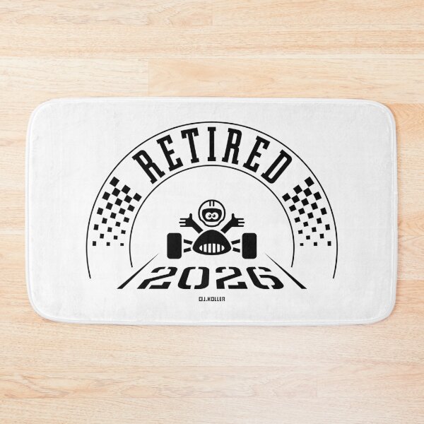 Item preview, Retired 2026 (Retiree / Retirement Entry / Black) designed and sold by MrFaulbaum.