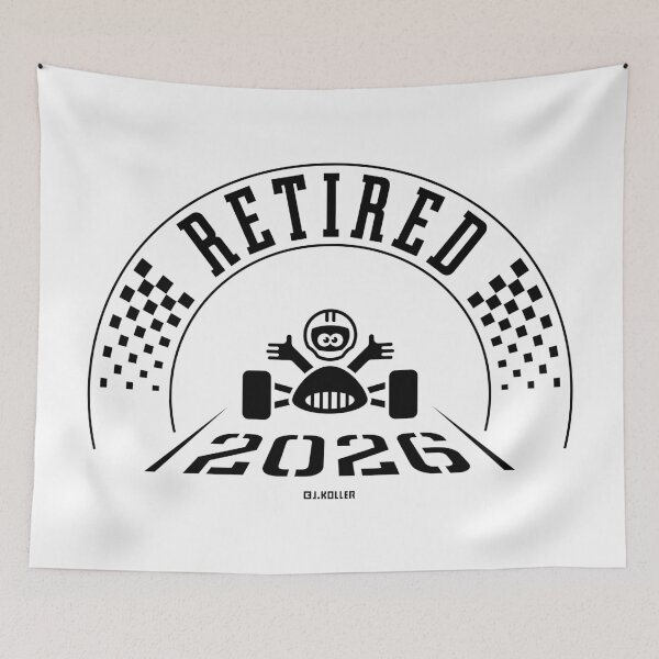 Item preview, Retired 2026 (Retiree / Retirement Entry / Black) designed and sold by MrFaulbaum.