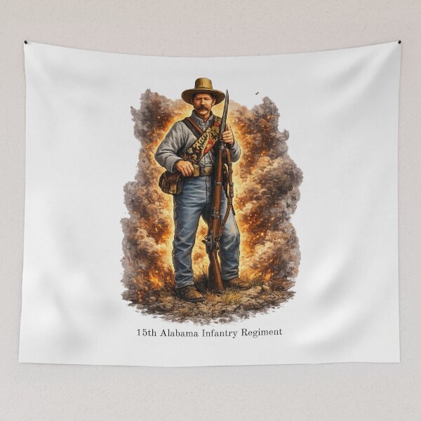Item preview, 15th Alabama Infantry Regiment designed and sold by Carmenvirgo1965.