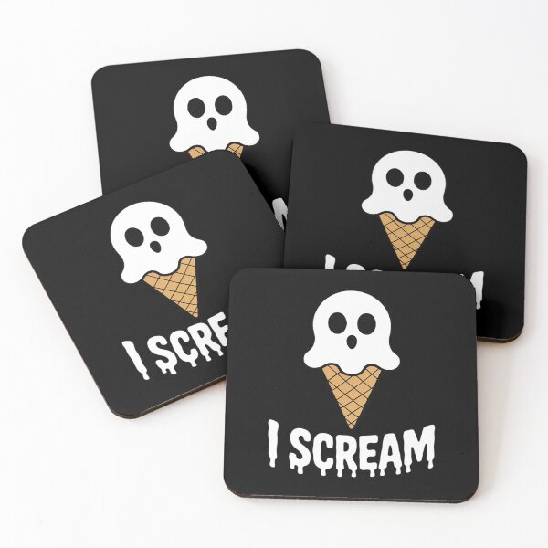 Item preview, Ice Cream Halloween Costume I Scream Ghost Pun Men Women Kids designed and sold by FadeOfThrone.