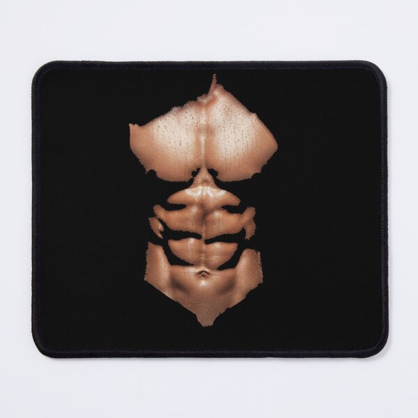 Item preview, Fake Muscle Under Chest Six Pack Abs Muscles Bodybuilder  designed and sold by FreeArt2.