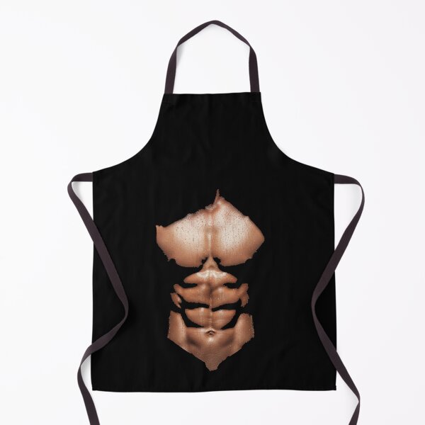Item preview, Fake Muscle Under Chest Six Pack Abs Muscles Bodybuilder designed and sold by FreeArt2.