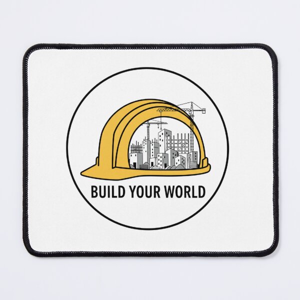 Item preview, Build Your World Construction Helmet City Builder Design designed and sold by ZYNORAworld.