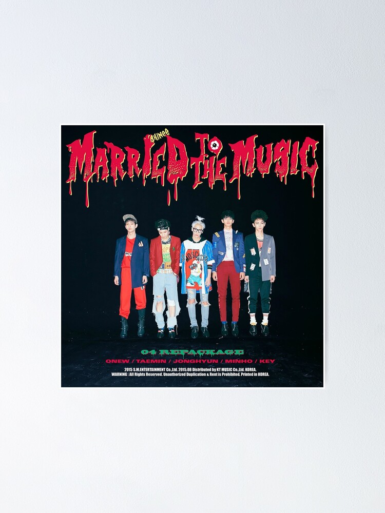SHINee MARRIED TO THE MUSIC | Poster