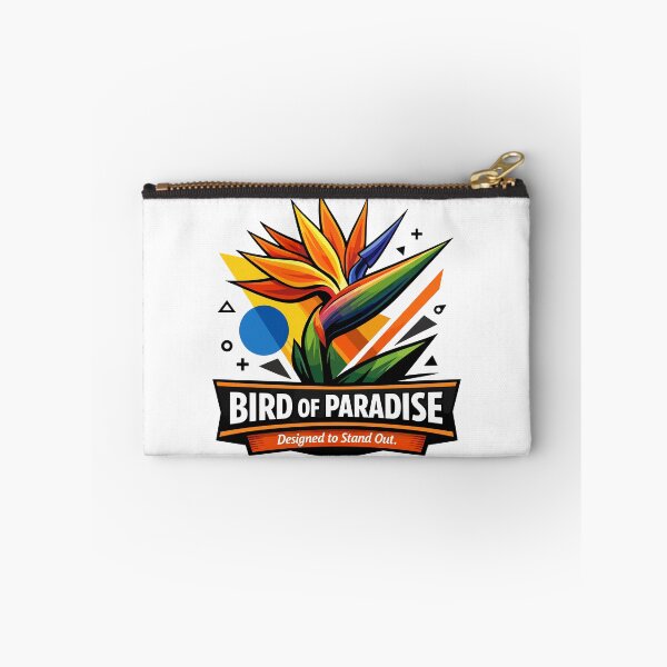 Item preview, Bird of Paradise Plant – Tropical Floral Geometry designed and sold by WildlifeInc.
