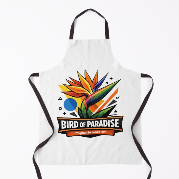 Item preview, Bird of Paradise Plant – Tropical Floral Geometry designed and sold by WildlifeInc.