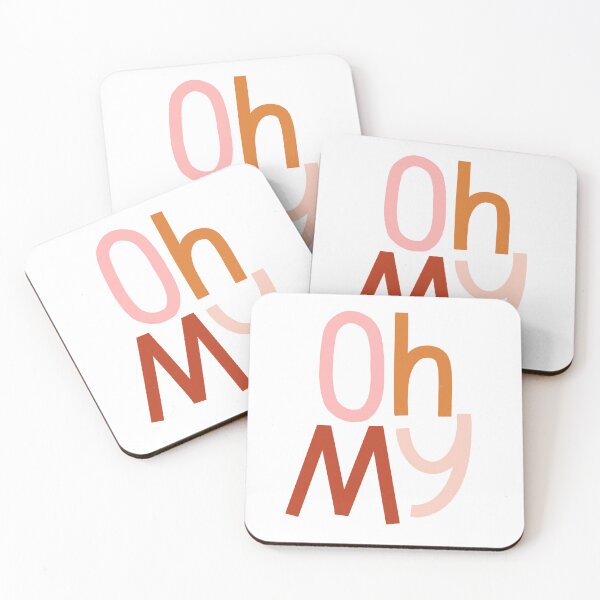 Item preview, Oh My | Hand Lettered Typography Quote designed and sold by kacien.