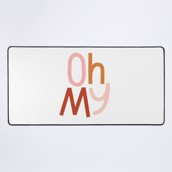 Item preview, Oh My | Hand Lettered Typography Quote designed and sold by kacien.