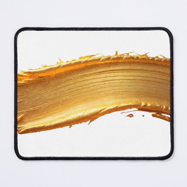 Item preview, Golden smear of luxurious cosmetic product texture designed and sold by Creative88Art.