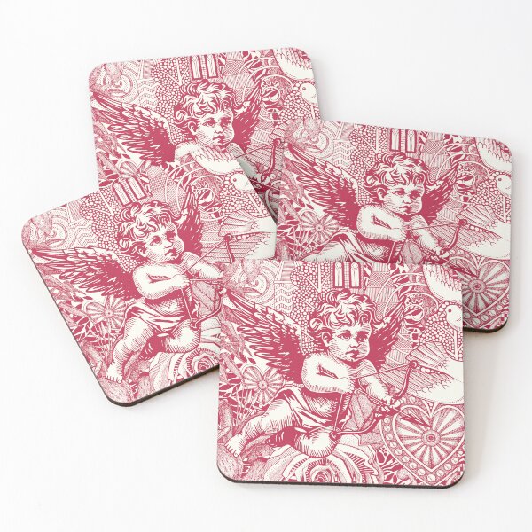 Item preview, valentine maximalism viva magenta half pearl designed and sold by scrummy.