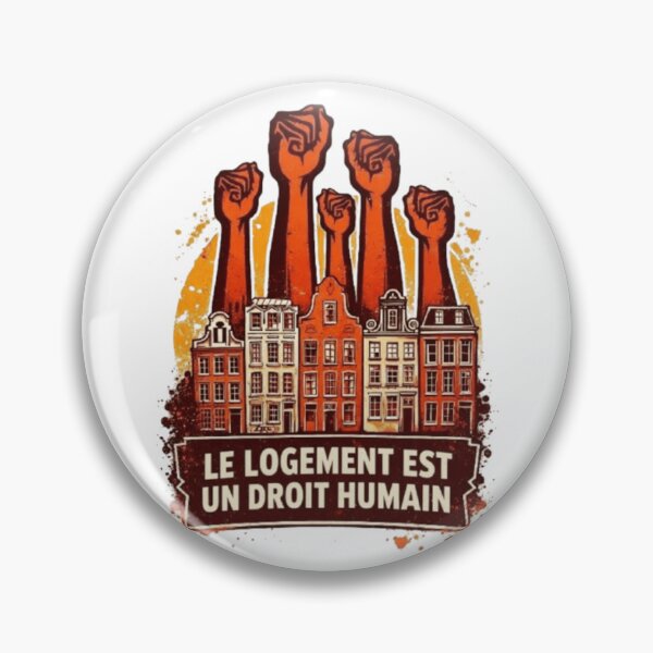 Item preview, Housing Is a Human Right - Raised Fists Solidarity Homes designed and sold by JonathanP514.
