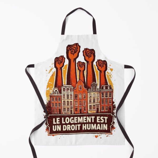 Item preview, Housing Is a Human Right - Raised Fists Solidarity Homes designed and sold by JonathanP514.
