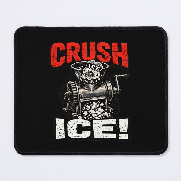 Item preview, CRUSH ICE ANTI-ICE PROTEST designed and sold by ProgressiveMob.