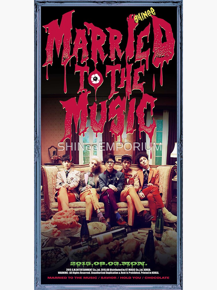 SHINee MARRIED TO THE MUSIC | Sticker