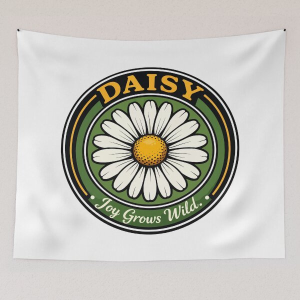 Item preview, Daisy Flower – Wild Meadow designed and sold by WildlifeInc.