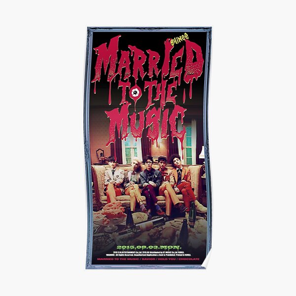 SHINee MARRIED TO THE MUSIC Poster by SHINeeEMPORIUM