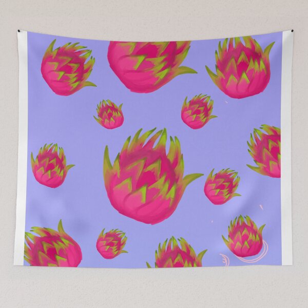 Item preview, Dragonfruit blue designed and sold by ZinaDesignsShop.