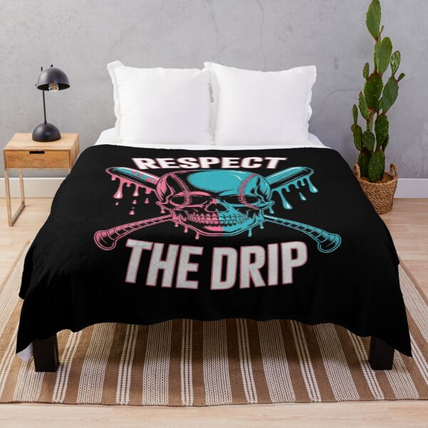 Item preview, Respect The Drip Ice Cream Dripping skeleton Boy designed and sold by FadeOfThrone.