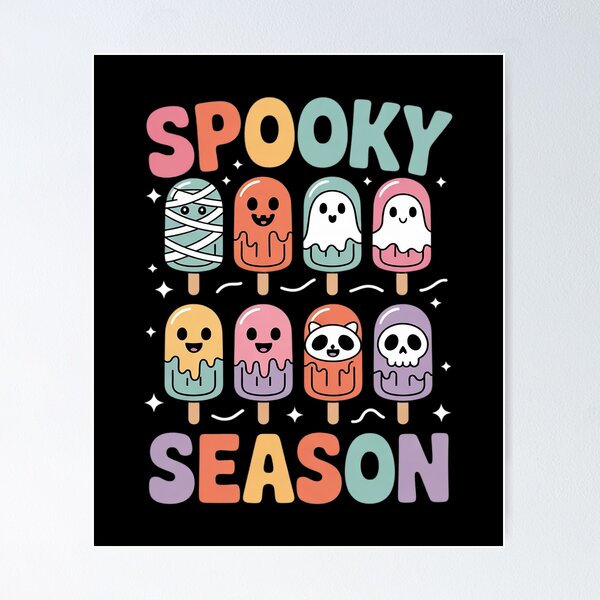 Item preview, Spooky Season Halloween Ice Cream Ghost Costume T- designed and sold by FadeOfThrone.