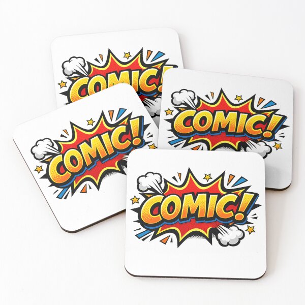 Item preview, Comic Pop Art Logo – Modern Comic Book Style designed and sold by K2M.