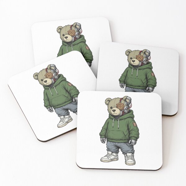 Item preview, The Cybernetic Bear designed and sold by krabbaraban.