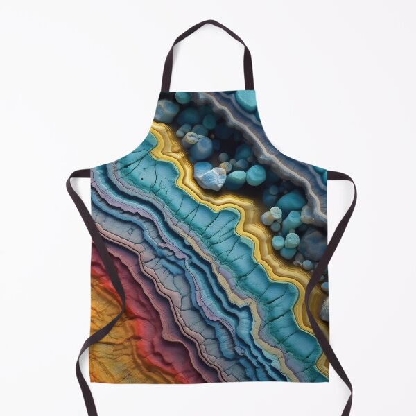 Item preview, Close-up of beautiful minerals magnified to reveal the microscopic organisms and bacteria that once thrived within it. Intricate patterns and vibrant colors designed and sold by anytka.