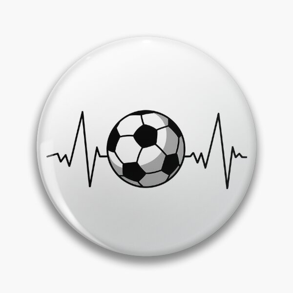 Item preview, Football Heartbeat designed and sold by KD Merch.