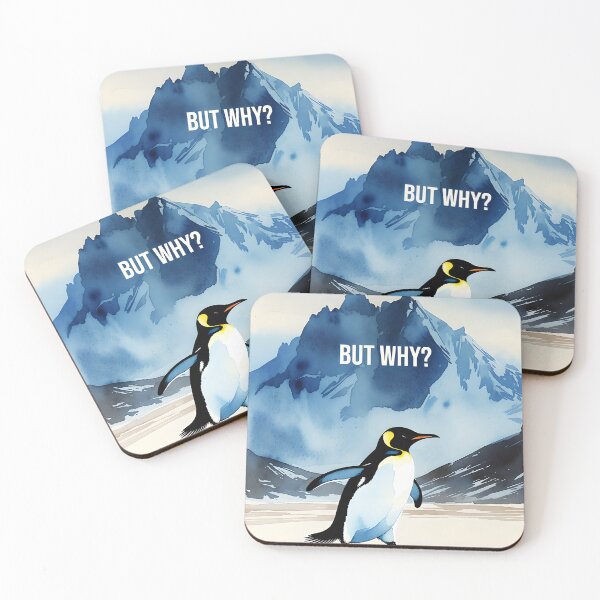 Item preview, But Why Penguin, Nihilist Penguin designed and sold by iliasdesigner.