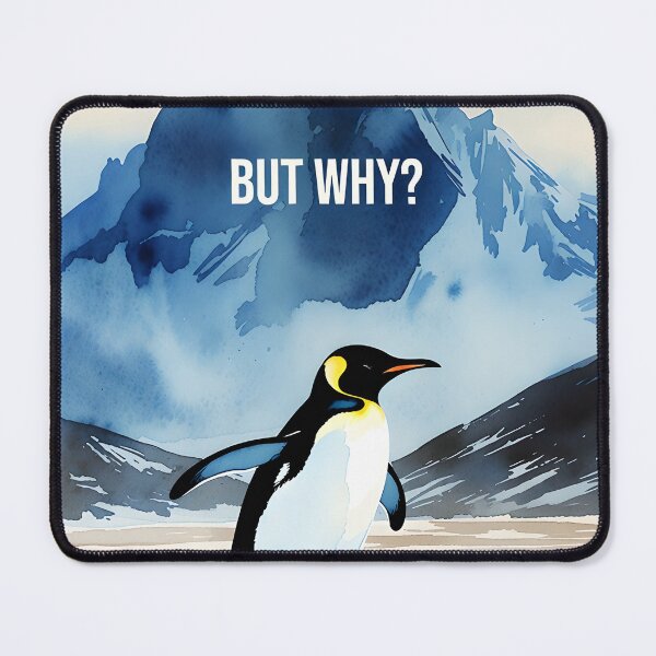 Item preview, But Why Penguin, Nihilist Penguin designed and sold by iliasdesigner.