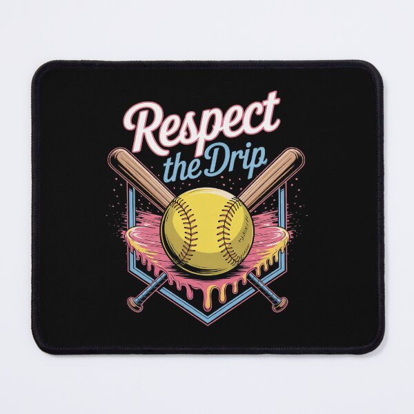 Item preview, Softball Drip Girls Ice Cream Drip Home Plat Youth Game Day designed and sold by FadeOfThrone.