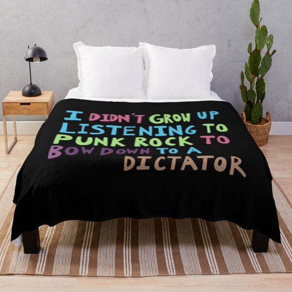 Item preview, I Didn’t Grow Up Listening To Punk Rock To Bow Down To A Dictator designed and sold by moabeArtistic.