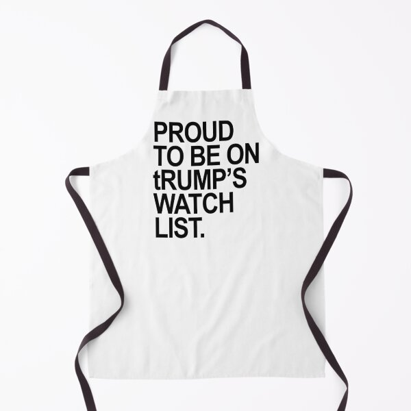 Item preview, Proud to be on tRump's watch list. (Black) designed and sold by Thelittlelord.