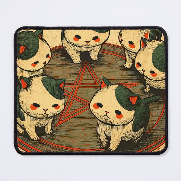 Item preview, Night Cat Society – Occult Kawaii Cat Ritual Japanese designed and sold by obstinator.