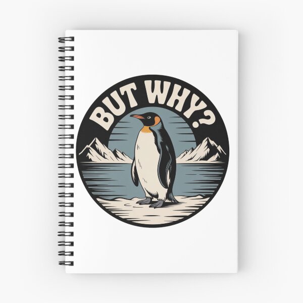 Item preview,  But Why,Nihilist Penguin designed and sold by Meryem Mamouni.