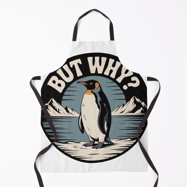 Item preview,  But Why,Nihilist Penguin designed and sold by Meryem Mamouni.