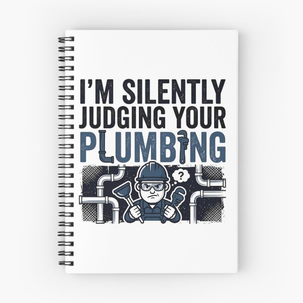 Item preview, Silently judging your plumbing grumpy plumber humor designed and sold by chattsuede.