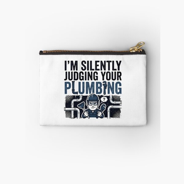 Item preview, Silently judging your plumbing grumpy plumber humor designed and sold by chattsuede.