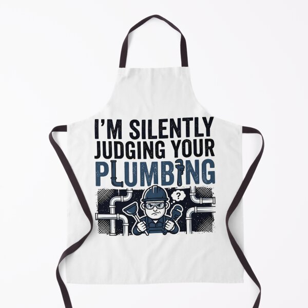 Item preview, Silently judging your plumbing grumpy plumber humor designed and sold by chattsuede.