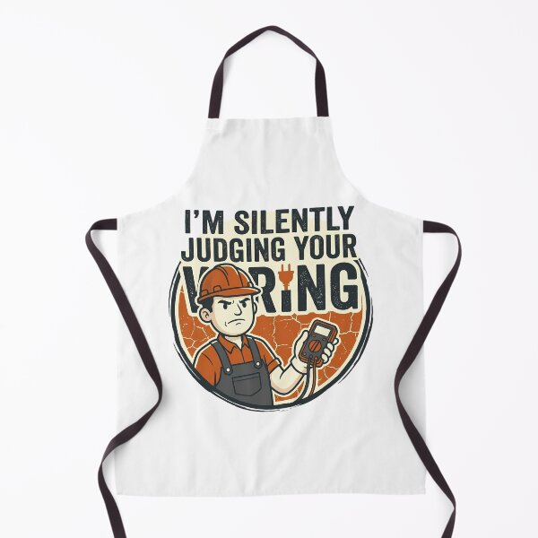 Item preview, Sarcastic Electrician Judging Wiring designed and sold by chattsuede.