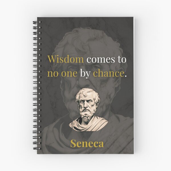 Item preview, Seneca Quote on Deliberate Wisdom designed and sold by DoseOPhilosophy.