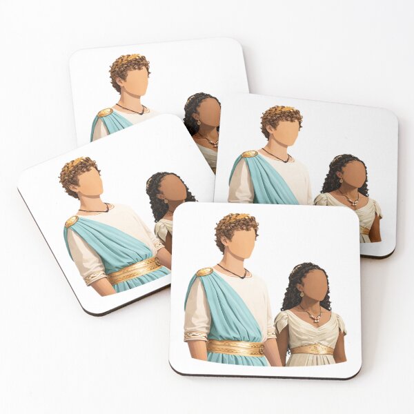 Item preview, Percy Jackson and Annabeth Chase designed and sold by spidercolapinto.