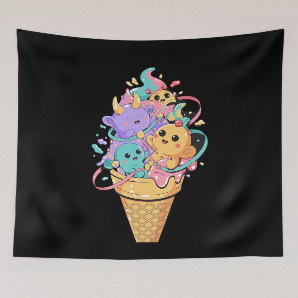 Item preview, Spooky Ghost Zombie Monsters Ice Cream Halloween Costume  designed and sold by FadeOfThrone.