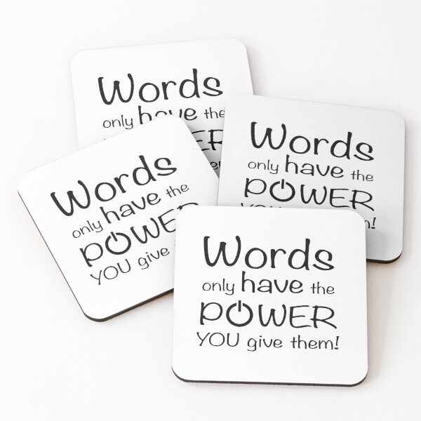Item preview, Words Have Power designed and sold by DesignVixen.