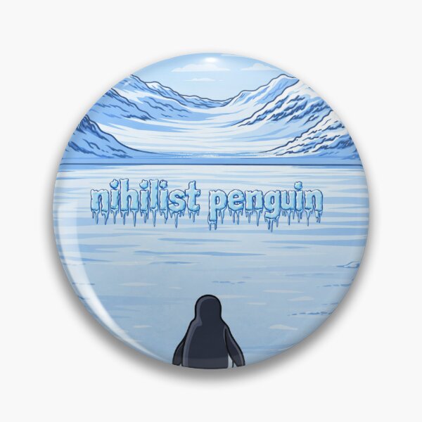 Item preview, Nihilist Penguin Meme designed and sold by LookinFreshh.
