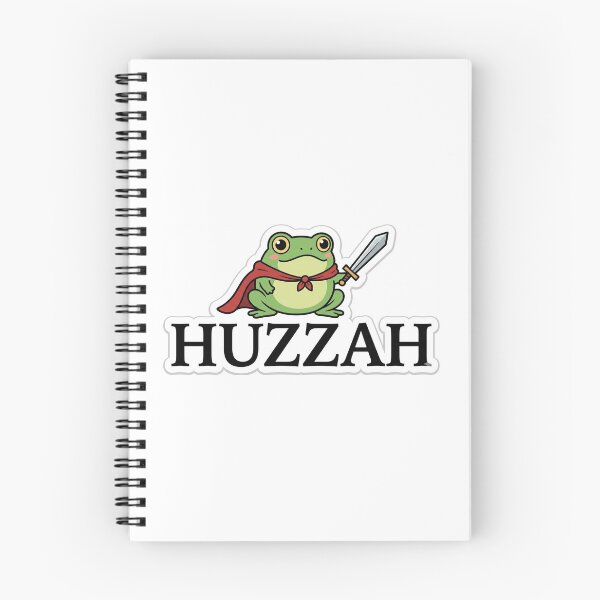 Item preview, Huzzah Frog Knight Sticker - Cute Medieval Fantasy Frog designed and sold by joyfulcow.