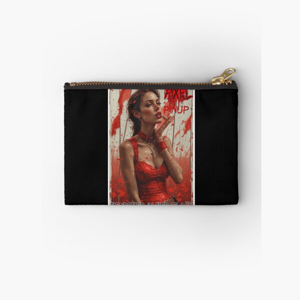 Item preview, Pixel Pinup – Rendered in Red Flags designed and sold by Mark Mentzer.