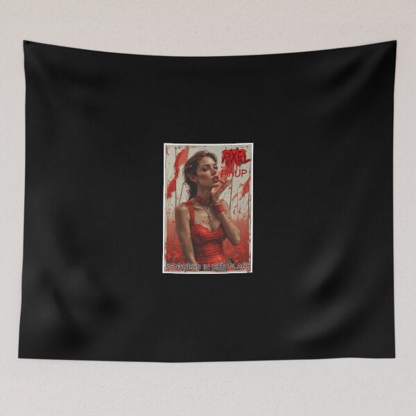 Item preview, Pixel Pinup – Rendered in Red Flags designed and sold by Mark Mentzer.