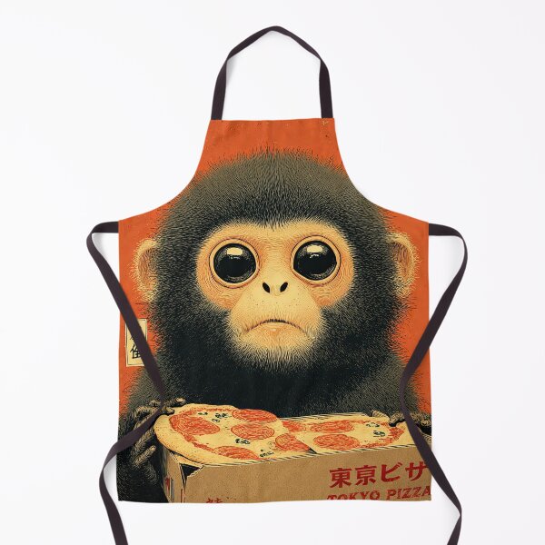 Aperçu de l'œuvre Pizza Hungry Monkey créée et vendue par obstinator.