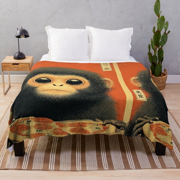 Aperçu de l'œuvre Pizza Hungry Monkey créée et vendue par obstinator.